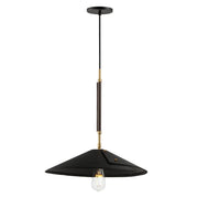Cavalier 16" Pendant in Natural Aged Brass