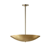 Vesta 24" LED Pendant/Semi-Flush in French Gold
