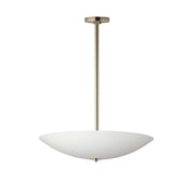 Vesta 24" LED Pendant/Semi-Flush in French Gold