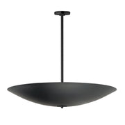 Vesta 36" LED Pendant/Semi-Flush in Black