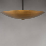 Vesta 36" LED Pendant/Semi-Flush in Weathered Brass