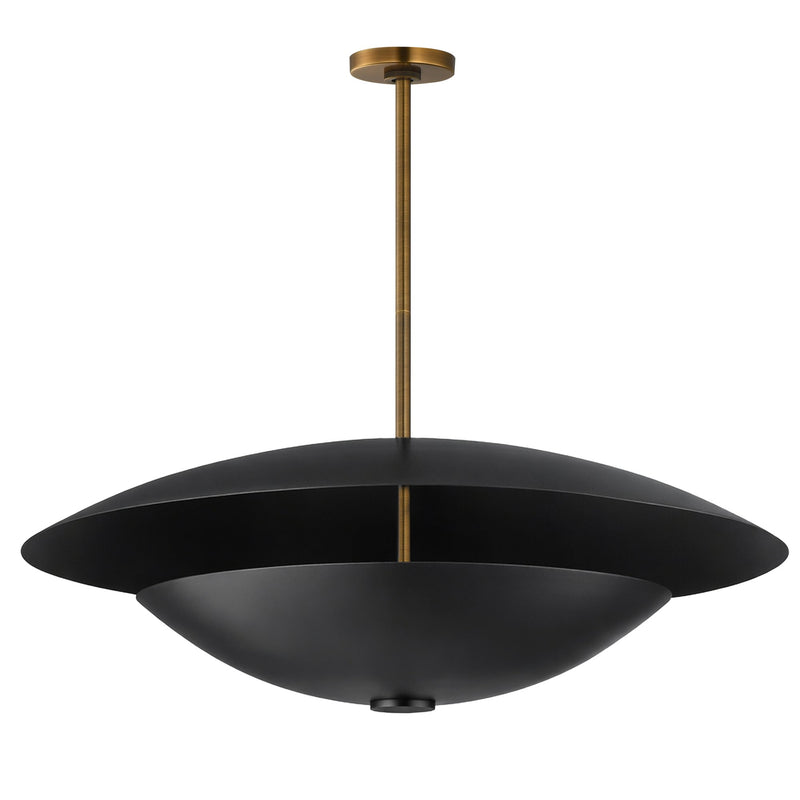 Vesta 2-Tier LED Pendant in French Gold