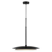 Prismatic 20" LED Pendant in Black