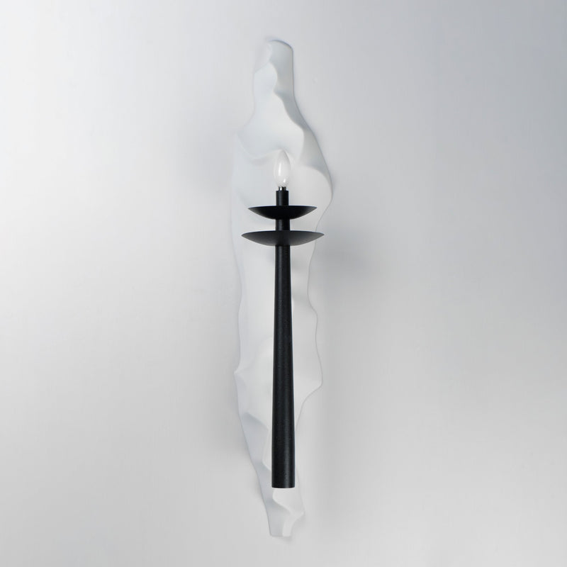 Nomad 1-Light Wall Sconce - Left in Anthracite