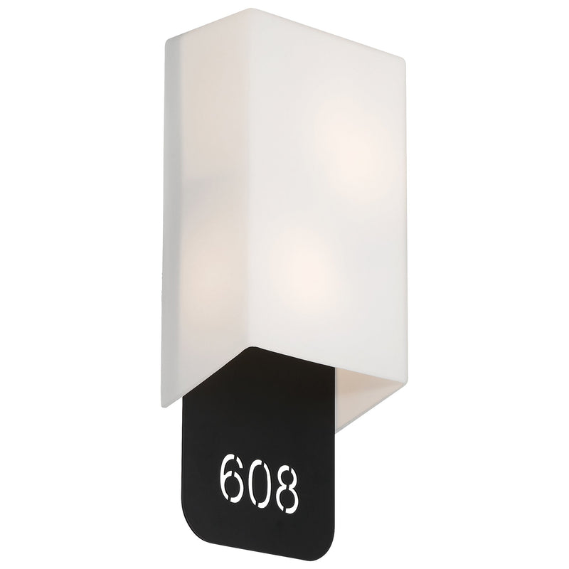 Décor LED Address Light in Black