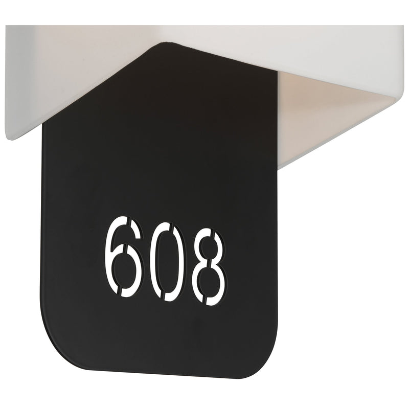 Décor LED Address Light in Black