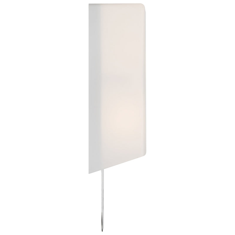 Décor LED Address Light in Brushed Steel