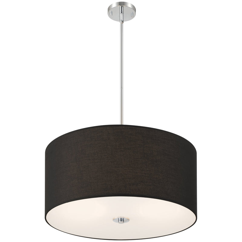 Downtown 2-Light Pendant in Chrome
