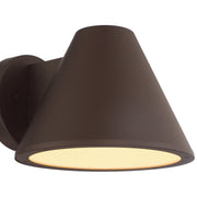 Tortuga Turtle Friendly LED Outdoor Wall Sconce in Bronze