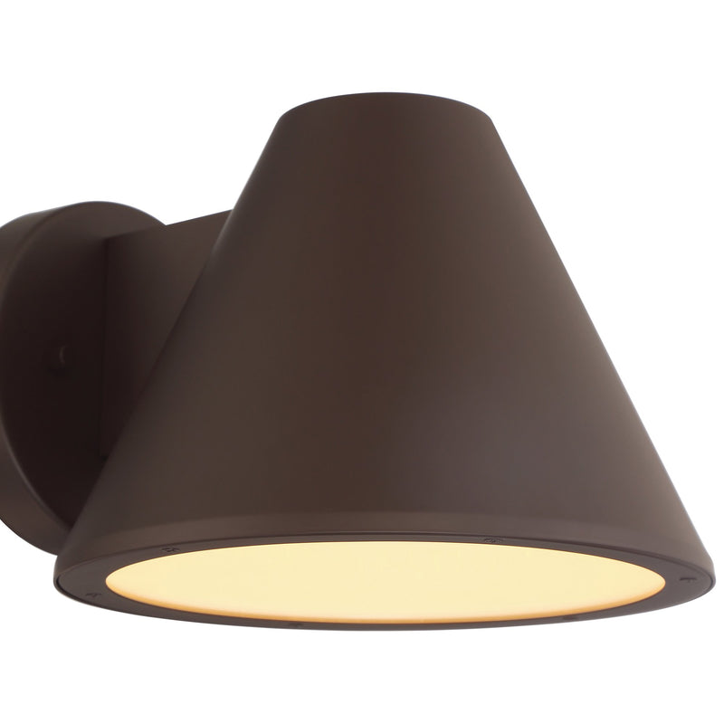 Tortuga Turtle Friendly LED Outdoor Wall Sconce in Bronze