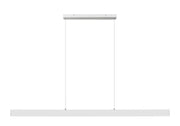 Hudson 1 Light 72" Linear Pendant in Brushed Nickel