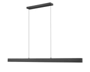Hudson 1 Light 72" Linear Pendant in Matte Black