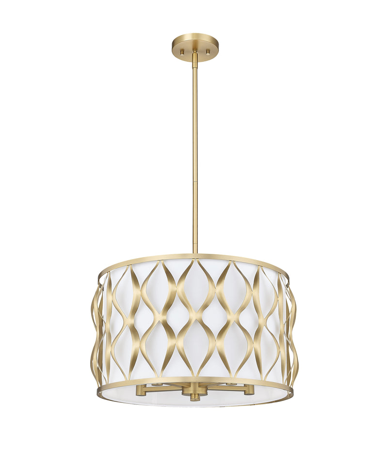Harden 5 Light 18.25" Pendant in Modern Gold