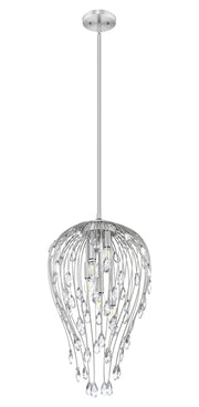 Gabriella 5 Light 15" Pendant in Brushed Nickel
