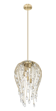 Gabriella 5 Light 15" Pendant in Modern Gold