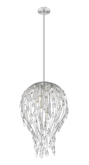 Gabriella 6 Light 18" Pendant in Brushed Nickel