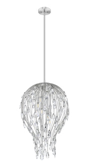 Gabriella 6 Light 18" Pendant in Brushed Nickel
