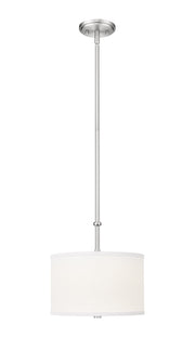 Linden 1 Light 12" Pendant in Brushed Nickel