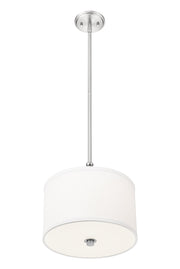 Linden 1 Light 12" Pendant in Brushed Nickel