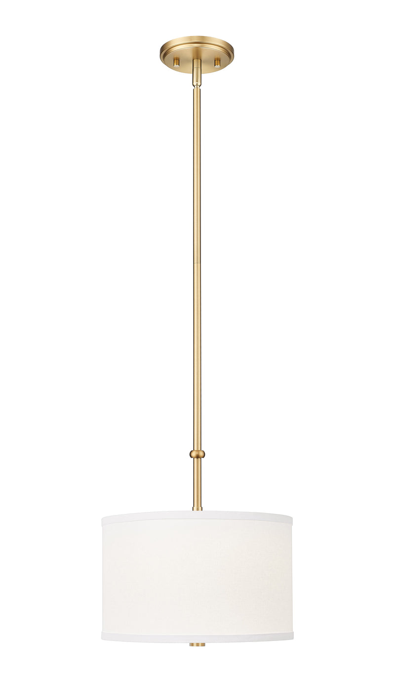 Linden 1 Light 12" Pendant in Modern Gold