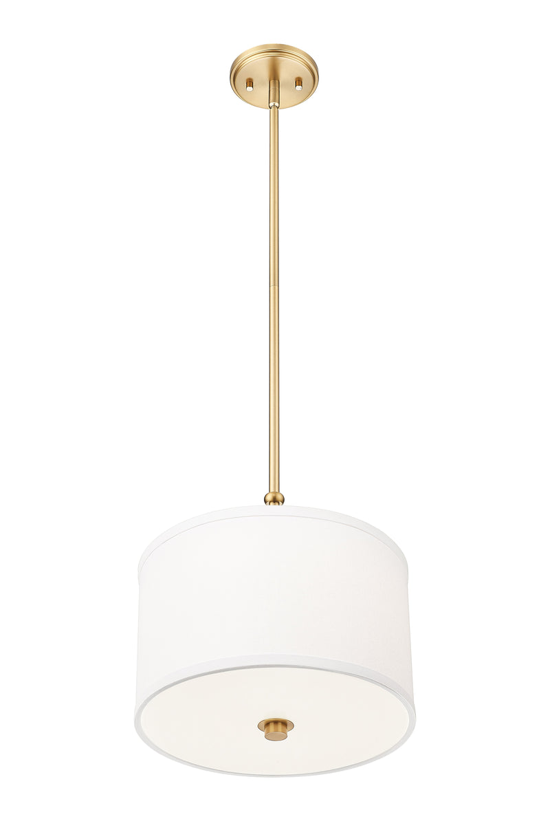 Linden 1 Light 12" Pendant in Modern Gold