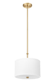 Linden 1 Light 12" Pendant in Modern Gold