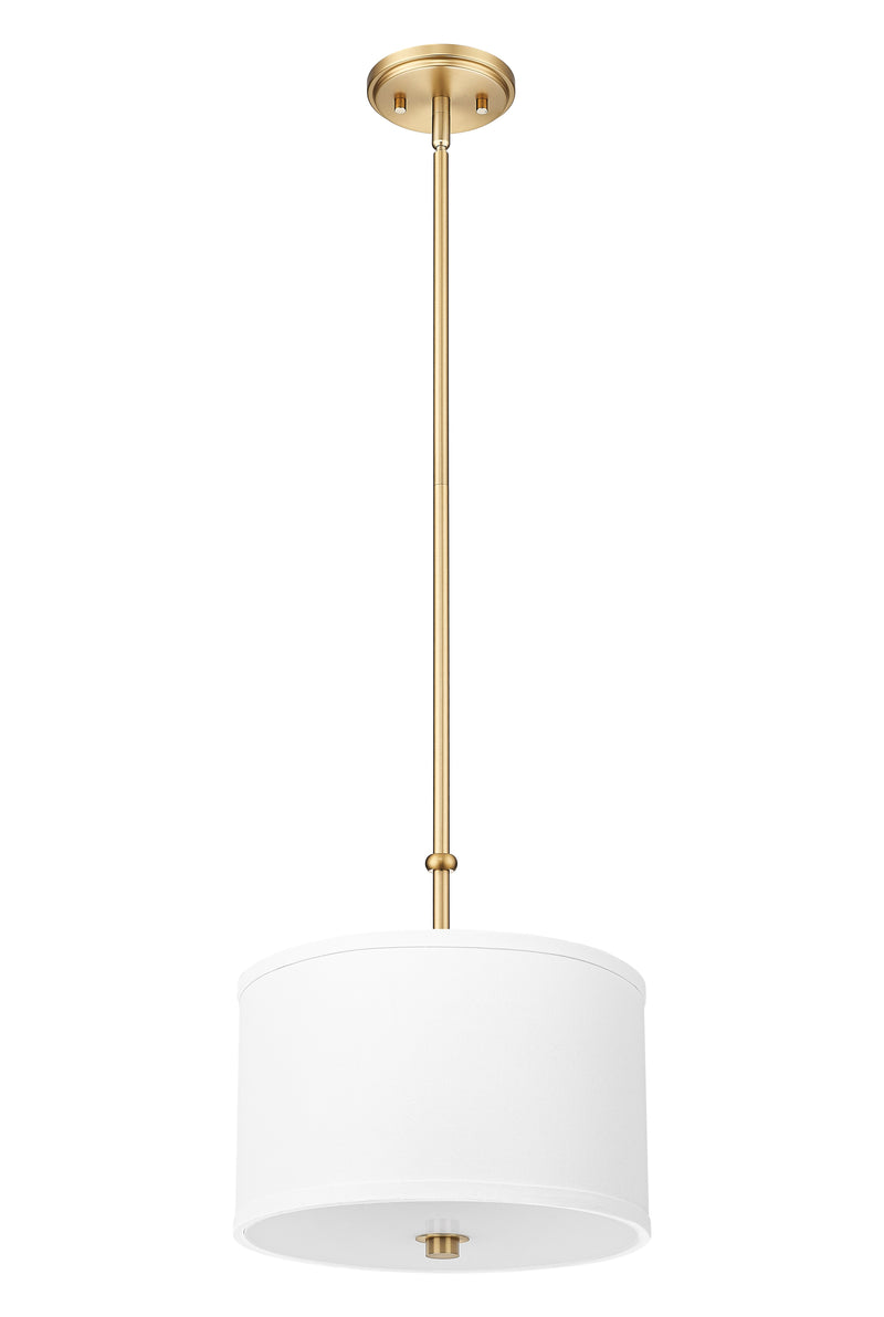 Linden 1 Light 12" Pendant in Modern Gold