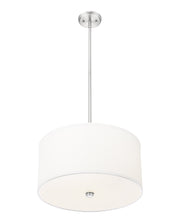 Linden 1 Light 18" Pendant in Brushed Nickel