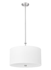 Linden 1 Light 18" Pendant in Brushed Nickel