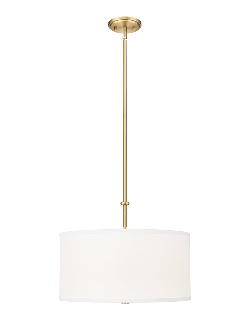 Linden 1 Light 18" Pendant in Modern Gold