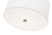 Linden 1 Light 18" Pendant in Modern Gold