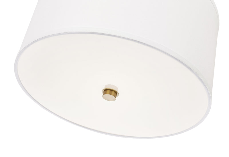 Linden 1 Light 18" Pendant in Modern Gold