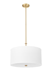Linden 1 Light 18" Pendant in Modern Gold