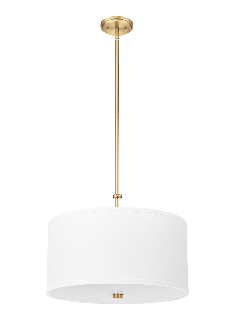 Linden 1 Light 18" Pendant in Modern Gold