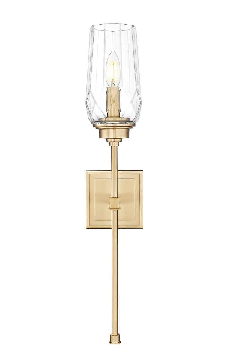 Cosmo 1 Light 5" Wall Sconce in Modern Gold