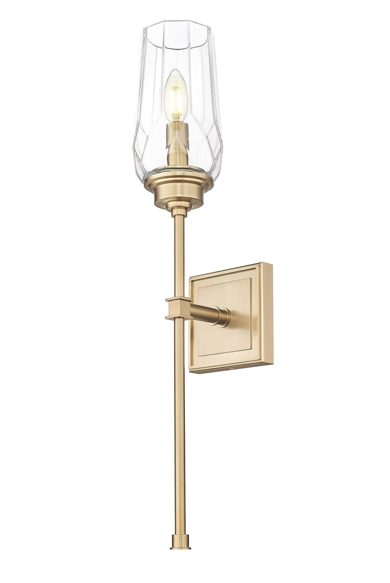 Cosmo 1 Light 5" Wall Sconce in Modern Gold