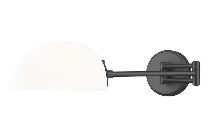 Breton 1 Light 28" Wall Sconce in Matte Black