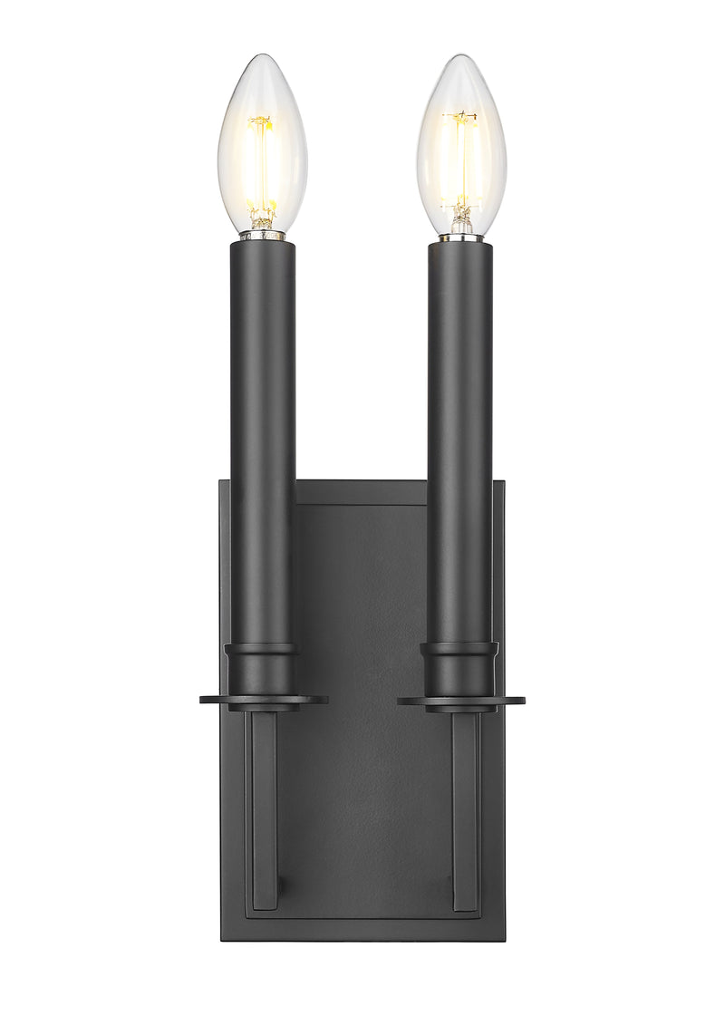 Orson 1 Light 5" Wall Sconce in Matte Black