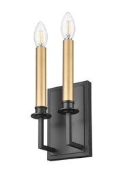 Orson 1 Light 5" Wall Sconce in Matte Black