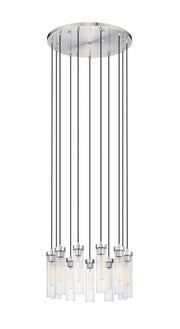 Beau 11 Light 24" Pendant in Brushed Nickel