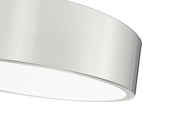 Coronado 1 Light 16" Flush Mount in Brushed Nickel