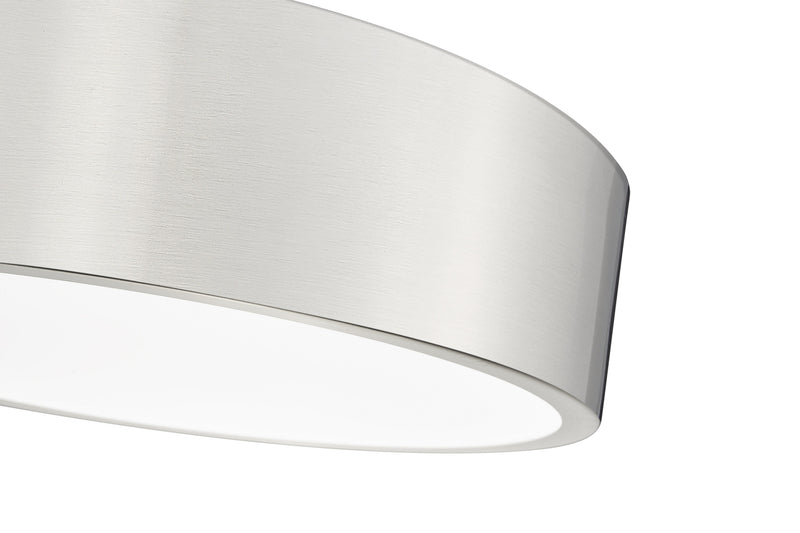 Coronado 1 Light 16" Flush Mount in Brushed Nickel