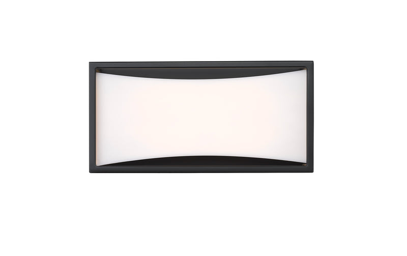 Baden 1 Light 10" Vanity in Matte Black