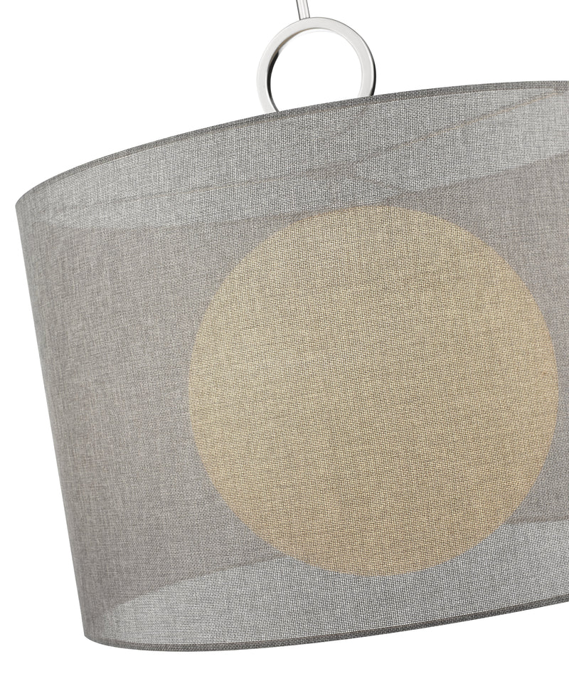 Arosia 1 Light 24" Pendant in Gray