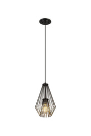 Quintus 1 Light 9.25" Pendant in Plated Bronze