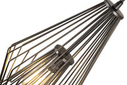 Quintus 1 Light 9.25" Pendant in Plated Bronze