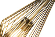 Quintus 1 Light 9.25" Pendant in Rubbed Brass