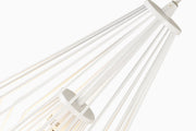 Quintus 1 Light 9.25" Pendant in Gloss White