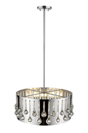 Oberon 5 Light 21" Pendant in Chrome