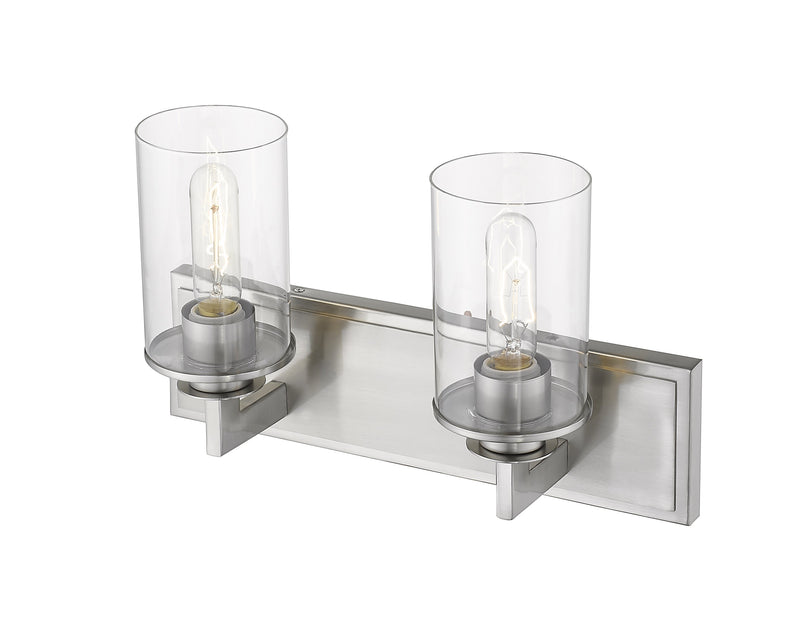 Savannah 2 Light Vanity in Brushed Nickel
